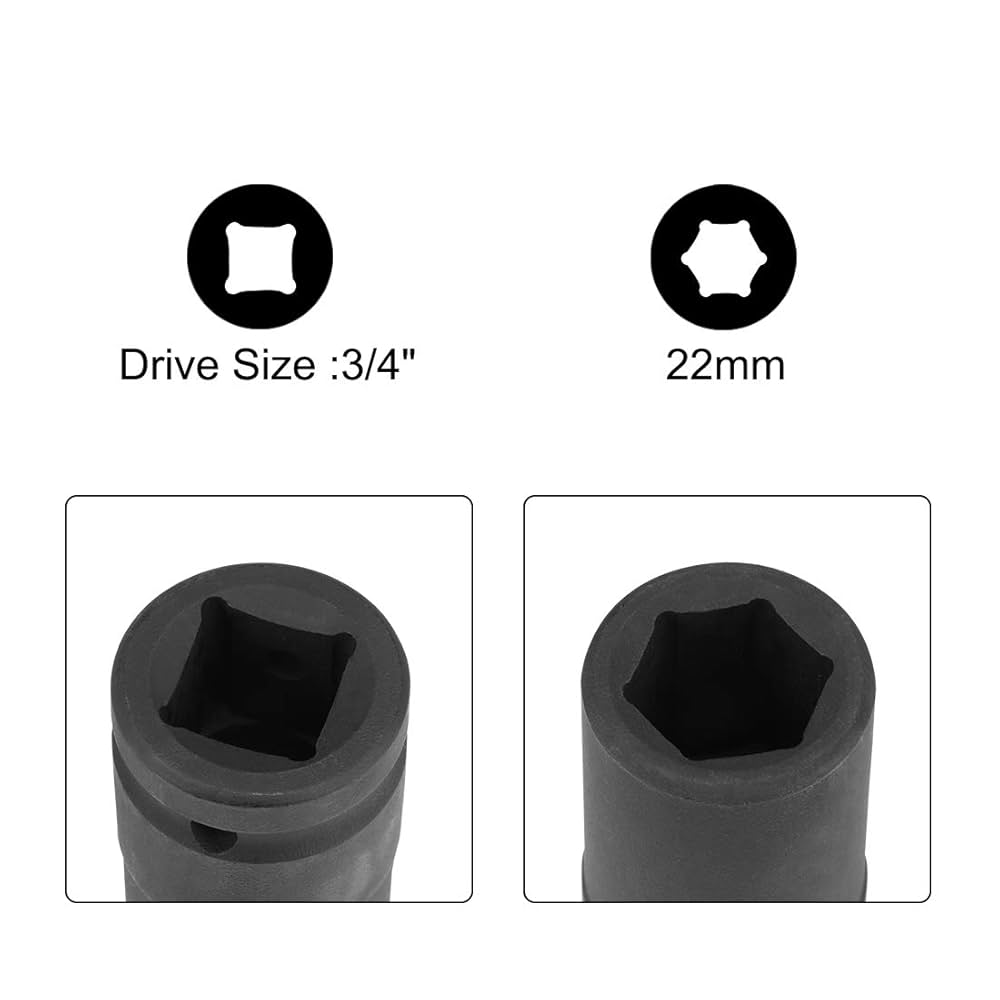 専用3/4 Amazon.com: uxcell 3/4-Inch Drive by 22mm Deep Impact Socket